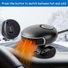 Car Heater for Vehicles - Portable 12V Heater & Defroster