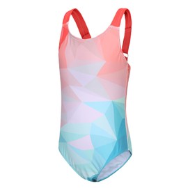 Moon Tree Big Girls One Piece Swimsuits Summer Swimwear Halter Bathing Suits Pink Diamond Size 14/12-14 Years