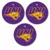 University of Northern Iowa Ornament - Set of 3 Circle