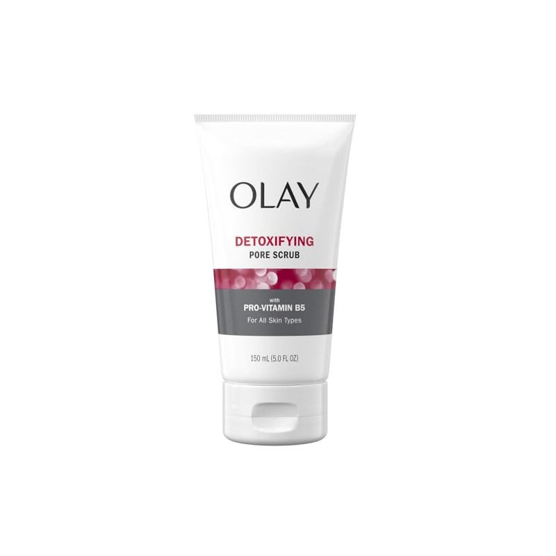 Olay Regenerist Detoxifying Pore Scrub Cleanser, 5.0 Fluid Ounce