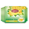 Lipton Lemon Green Tea Bags, Flavored, Unsweetened Teabags for Hot
