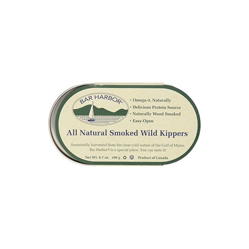 Bar Harbor Wild Smoked Kippers, 6.7 oz