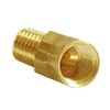 Joywayus 2PCS Brass 45 Degrees Elbow Pipe Fittings 1/4"NPT Male