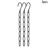 Metal Space Saving Hanger Organizer Chain for Closets