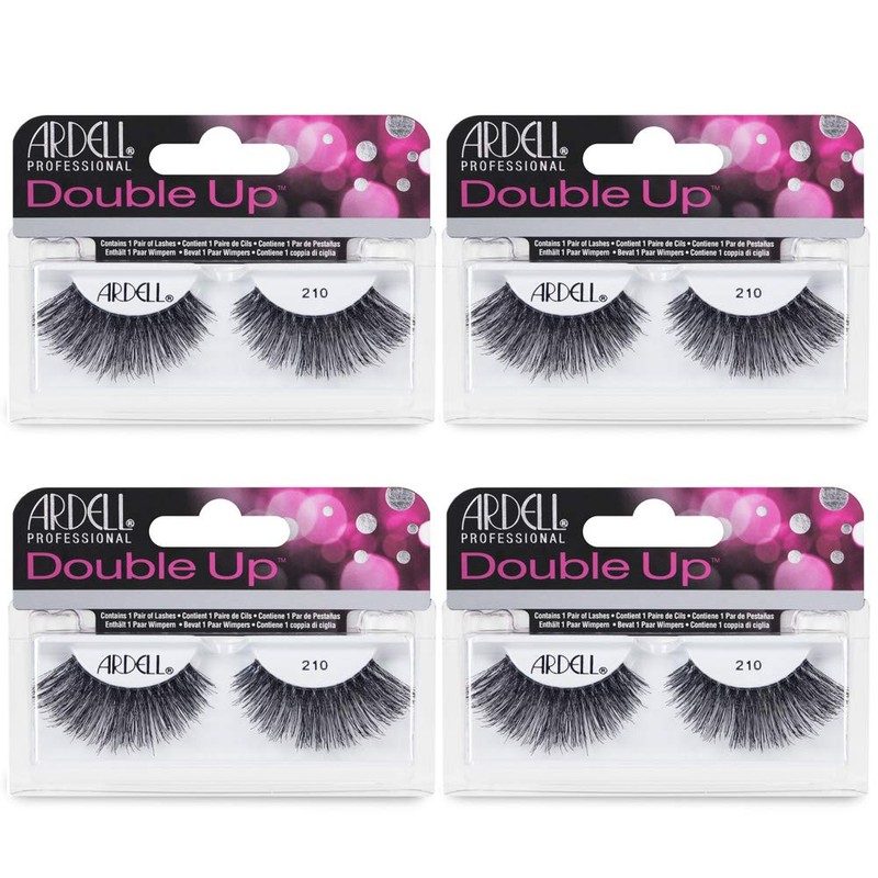 Ardell False Eyelashes Double up (4 pack) (Double Up 210)