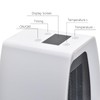 Portable space fast heating safety small heater, 800 watt small