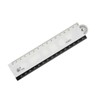 sourcing map Folding Ruler 30cm Metric Polystyrene Foldable Angle Protractor