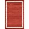 Unique Loom Del Mar Collection Contemporary Transitional Terracotta Area Rug