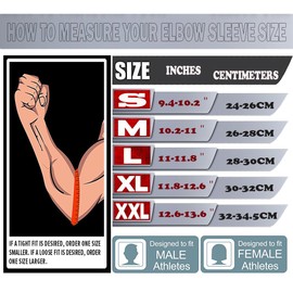 Elbow Sleeves (Pair),Support for Weightlifting,Powerlifting,Squat,Basketball and Tennis,5mm Neoprene Compression Brace for Both Women and Men (XX-Large, Black New)