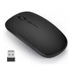 Ratón Inalámbrico, Ratón de Oficina Ergonómico y Cómodo para el