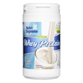 Nutri-Supreme Research Whey Protein Powder with Erythritol & Stevia Sweet Vanilla Bean Dairy Cholov