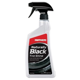 MOTHERS 46924 Naturally Tyre Shine Dressing, Black