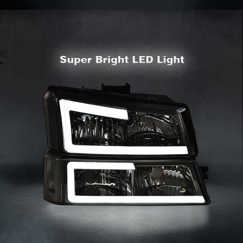G-PLUS LED Headlights Fit Chevy Avalanche/Silverado 1500 2500 HD 3500