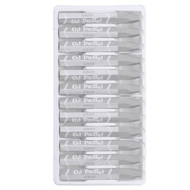 PATIKIL Gray Oil Pastel 24 Soft Oil Crayons Vibrant Creamy Pastel Stick Art Supplies for Artists and Beginners