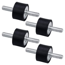 Demason Vibration Damper 4 Pieces Rubber Buffer Air Compressor Pump Anti Vibration Rubber Mount Shock Absorber Rubber Damper M8 30 x 20