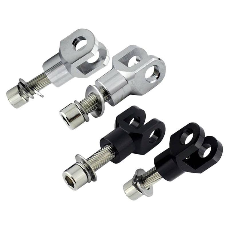 Riloer 2x Footrest Support Mount Clevis Compatible with Harley Most