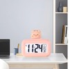 Cute Cartoon LED Screen Desktop Electronic Alarm Data Time Temperature