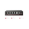 DrayTek VigorSwitch Q60x Multi-gig High Performance Unmanaged Switch, 5 x