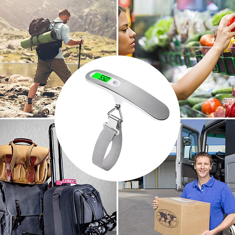 Luggage, Travel Scale, Digital Scale, Portable, Weighing up to 0.3