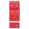 Orange Red Combiner Box Surge Protection Device Distribution Box Voltage