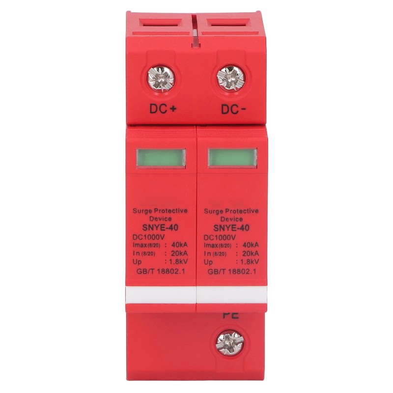Orange Red Combiner Box Surge Protection Device Distribution Box Voltage
