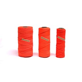 Barnwell Fluorescent Hi-Vis Orange Braided Nylon Masons Builders Brick Block Line Bricklayers (1000ft (300m))