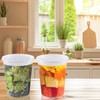 Cabaubl 24 Set Deli Containers with Lids,32 oz Plastic Food
