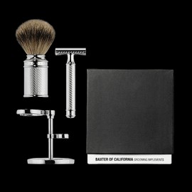 Baxter Of California Shaving Kit with Brush & Razor