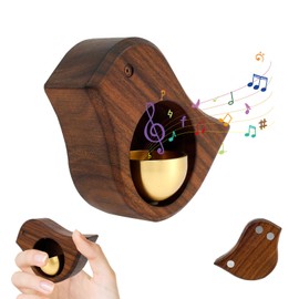 Shopkeepers Bell for Door Opening Bird Shaped Door Chime Magnetic Crisp Sound Wooden Doorbell Chime Decorative Hanging Doorbell for Doors Windows Entrance and Fridge