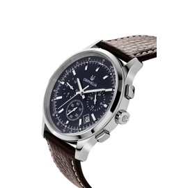 Orphelia Mens Multi Dial Quartz Watch with Leather Strap OR81702