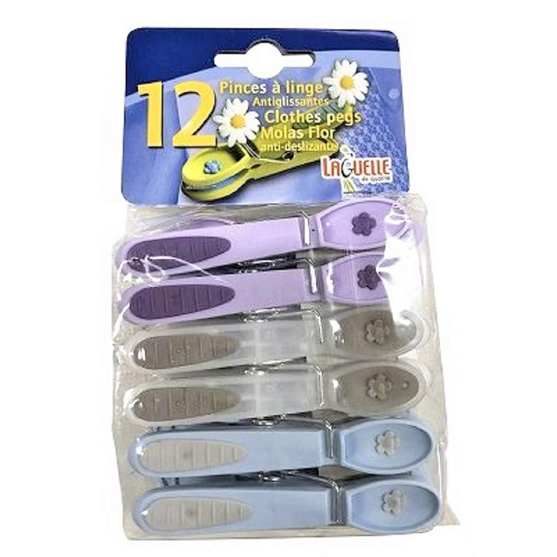 LAGUELLE Floral Pinch 12pcs (PU/WH/BL) 0101 – 016