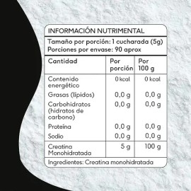 Creatina Monohidratada De Alta Pureza En Polvo Quenut  Preworkout Alto Rendimiento 30 Sobres                                                          