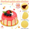Newtay 100 Pcs 5 Inch Cake Board Round Mini Cardboard