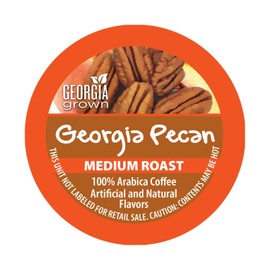Aroma Ridge Georgia Pecan Flavored Coffee Single-Serve Pods 12 ct Medium Roast