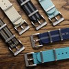 WatchGecko Ridge Military Nylon Watch Strap. Nylon Mens Replacement Watch