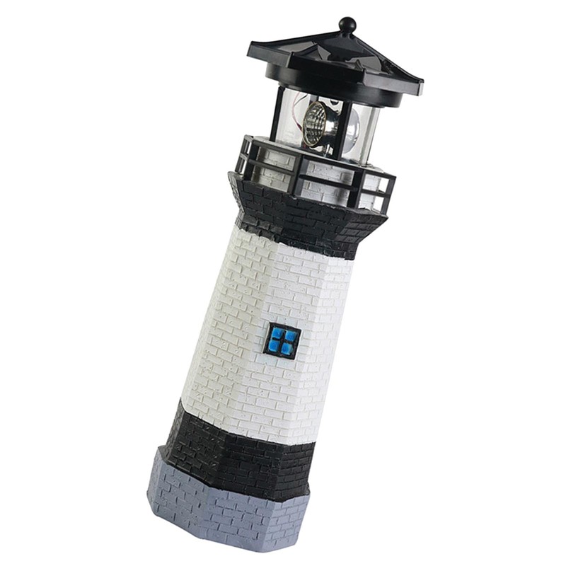 Solar Powered Lighthouse Environmentally Friendly Energy Saving Solar Lighthouse with