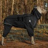 SGSPET Waterproof Pet Raincoat, 4 Legs Design with Leash Hole