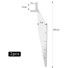 MUYAPAY 2 Pcs Fire Department Picks Steel Spring Picks Lockpicking Set Firefighter Professional Portable Picks for Beginners, Fireman, Road Police