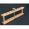 YAQI Wood Razor Holder Display Storage For 7 hole Multiple