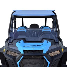 2019-2023 RZR XP / XP4 1000 / Turbo Half Windshield | SCRATCH RESISTANT | Easy on/Easy off! | Premium Lexan MR10 w/ Hard Coat | Proudly Made in America!