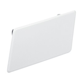 HEROFFIX Front Left Bumper Headlight Washer Nozzle Cover Cap No.C2Z16548 Bumper Trim Nozzle Cover for Jaguar XFR 2012-2015, for Jaguar XF 2012-2015 White