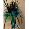 GO CAT SPARKLING KITTY DUSTER PEACOCK 18 INCH CAT TOY