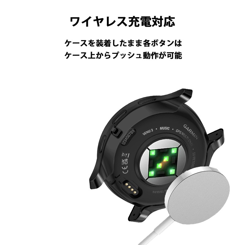 TOORQR For GARMIN Venu 3 Compatible Case, Garmin Venu 3