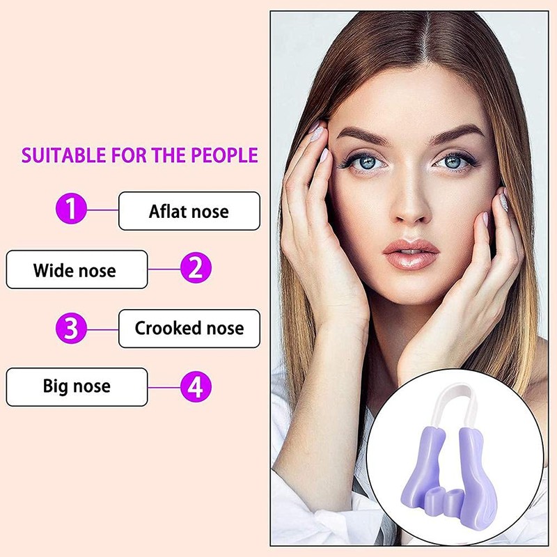 Shiker Silicone Nose Shaper Clip - 1PCS Nose Corrector Device