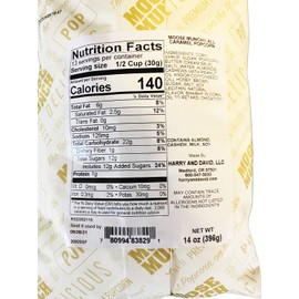 Harry And David Moose Munch Premium Popcorn 14 Oz! Classic Caramel Flavored Popcorn! Delicious Tasty Sweet Popcorn Snack! The Best Popcorn On The Planet! (Caramel)