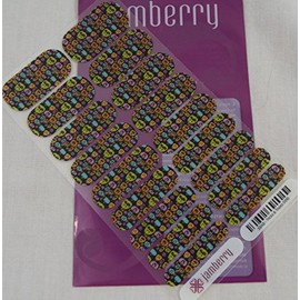 Jamberry Tricks & Treats 0916 39A8 Nail Wrap Full Sheet