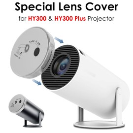 HY300/HY300 Plus Projector Lens Protection Cover Projector Lens Protector for Magcubic Specific Lens Cap Cover,Avoid Dust Anti-Scratch,Easy to Install, Projector Accessories