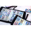 Dzhuywer Trading Card Binder for 4-Pocket 480 Cards with 60