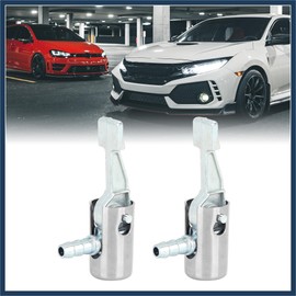 INFINAUTO 6mm Locking Air Chuck Air Hose Inflator Adapter for Car Valve 2pcs Stylish Design