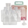 Huolang Jangman A617 Travel Toiletry & Cosmetic Sample Pouch 5-Piece Set
